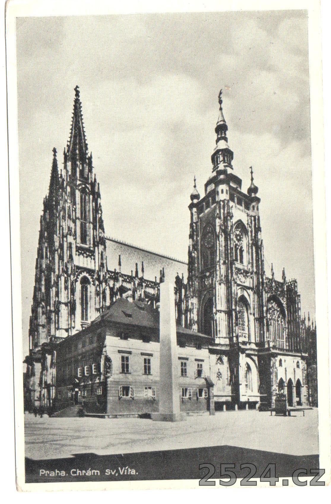 Chrám sv. Víta - soubor 12 pohlednic ČTK Pressfoto